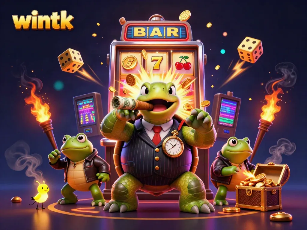 Experience thrilling jackpots at wintk with our lively animated casino adventure.