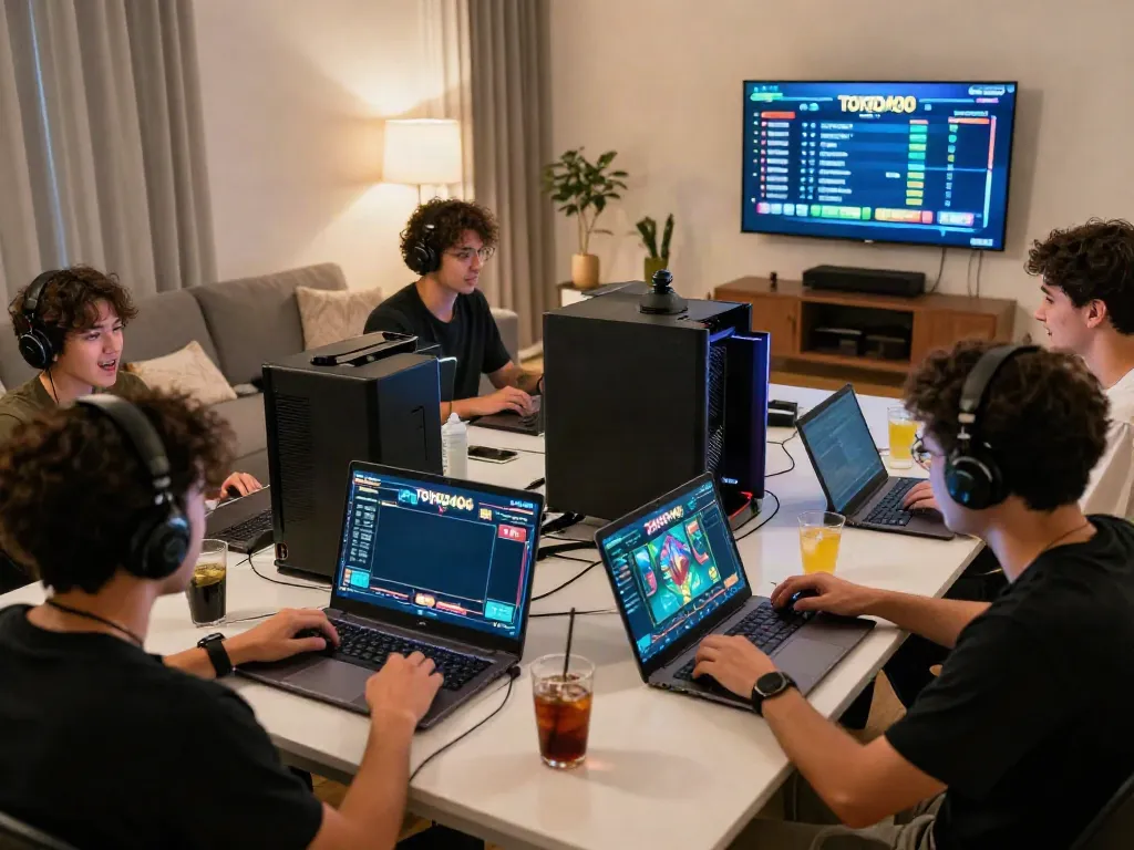 Players enjoying slot games on Tokyo404, showcasing server Thailand's gaming experience.