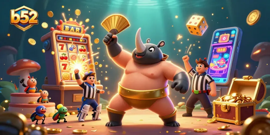 Experience thrilling b52 gameplay with a powerful sumo beetle champion and jackpot delights.
