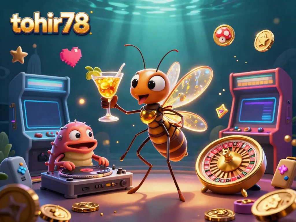 Experience the excitement of tohir78 casino gaming with vibrant 3D characters and dynamic elements.