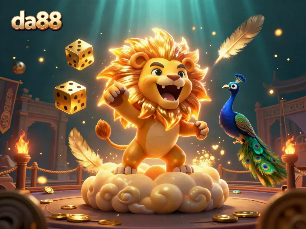 Experience thrilling gameplay at da88, where golden dice and dynamic casino elements come alive.