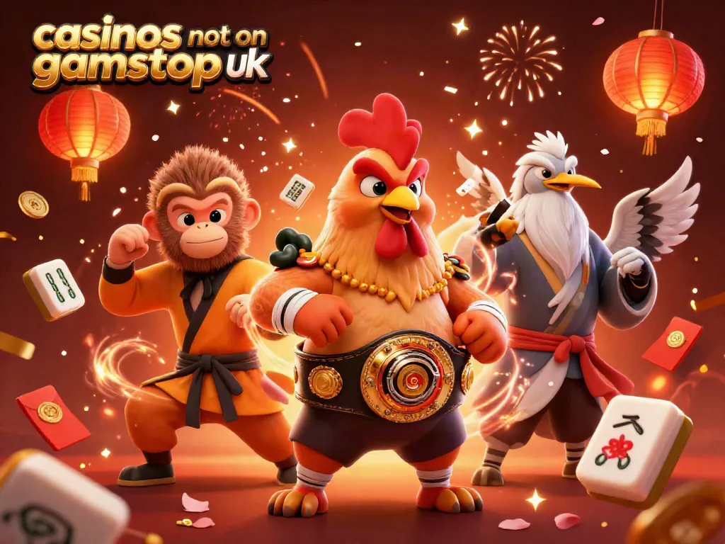 Experience the excitement of casinos not on gamstop uk with our vibrant, dynamic 3D illustration.