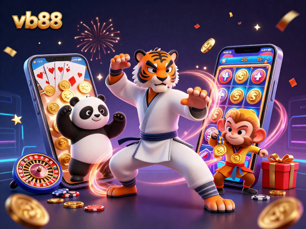 Experience winning moments at vb88 with dynamic gaming action and vibrant casino elements.