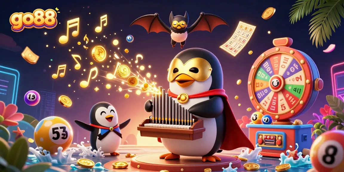 Win big with go88 while watching golden coins rain down in an exciting online casino scene!