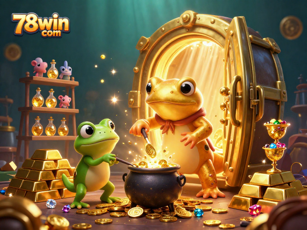 Experience thrilling wins at 78win com with enchanting rewards and elaborate gold-themed elements.