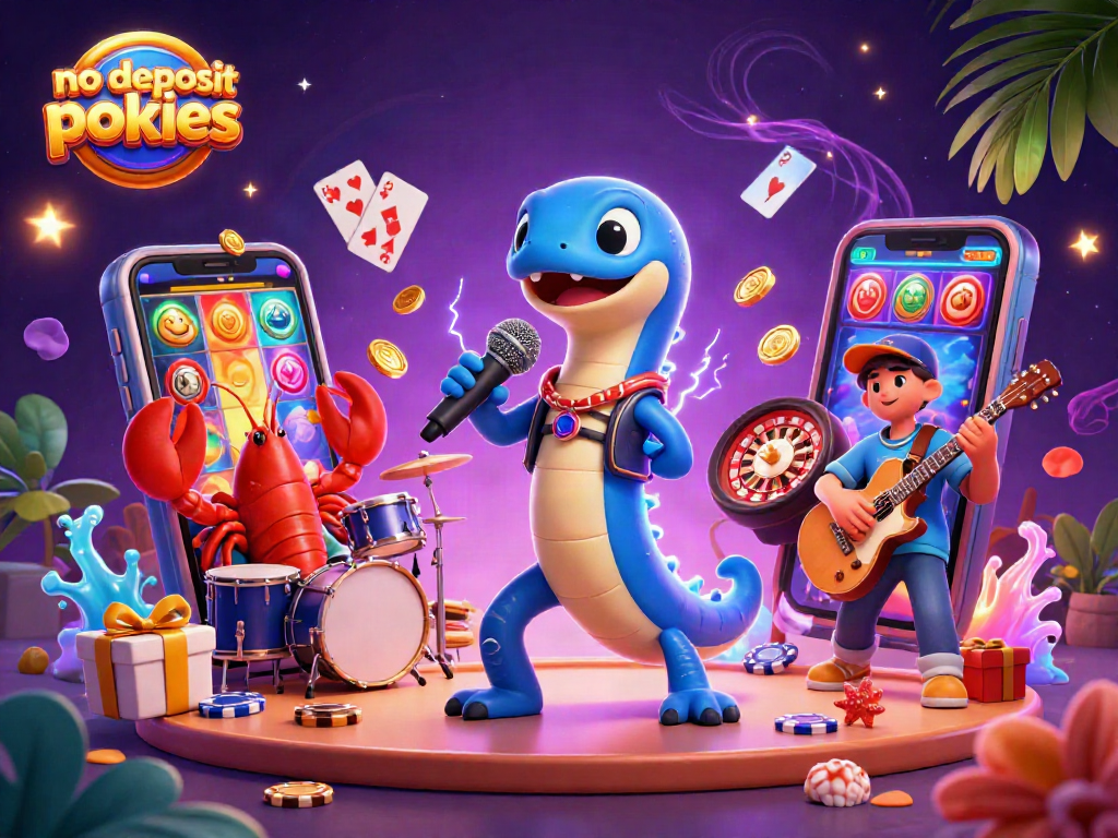 Experience excitement with no deposit pokies in a vibrant underwater casino scene