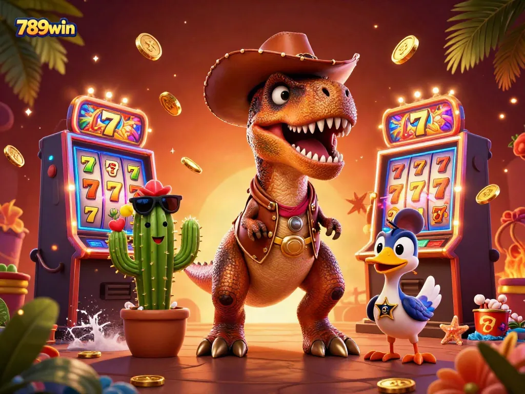 Experience thrilling jackpot wins at 789win with animated slot reels and colorful excitement.