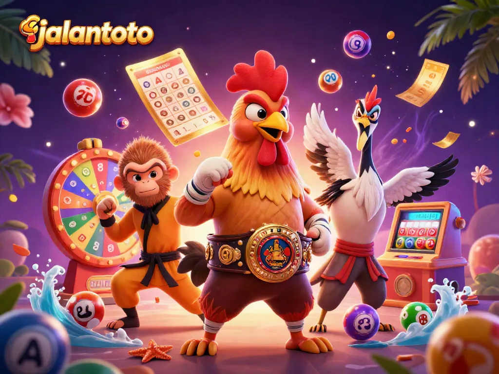 Experience the excitement of jalantoto with dynamic characters and vibrant gaming elements.