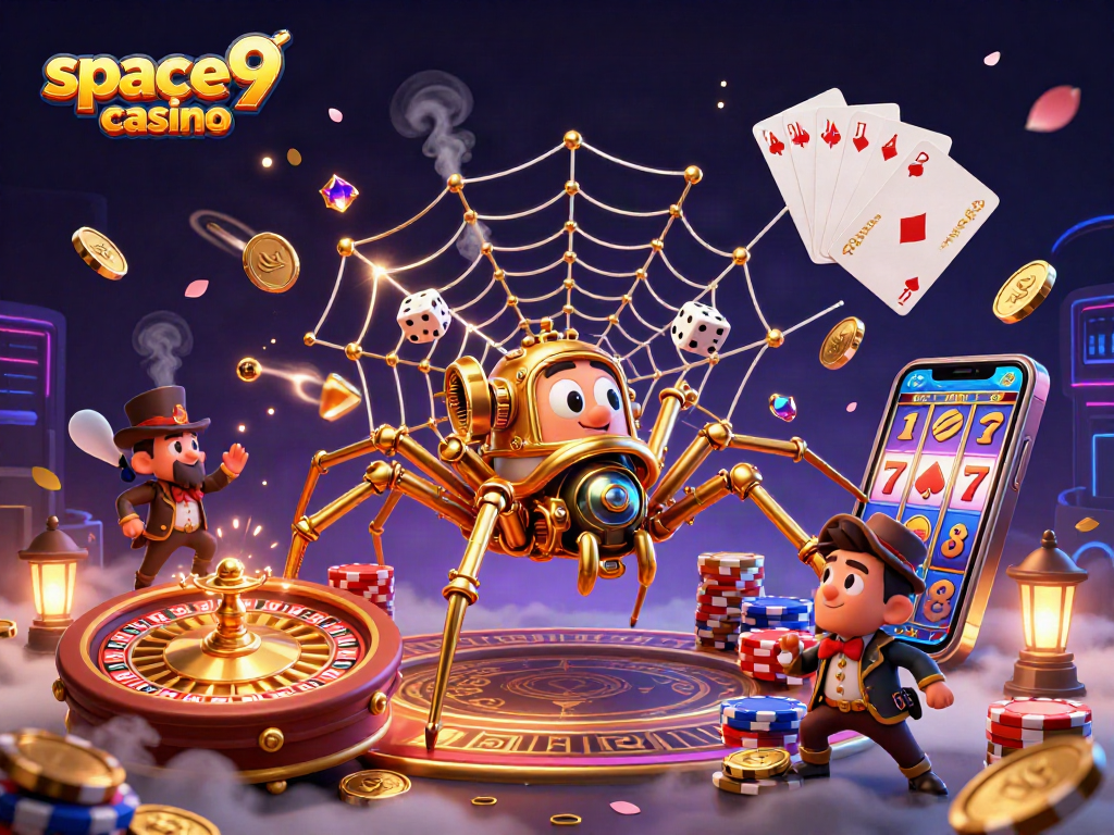 Engage in the thrilling action of space9 casino amidst vibrant gaming elements and stunning visuals.