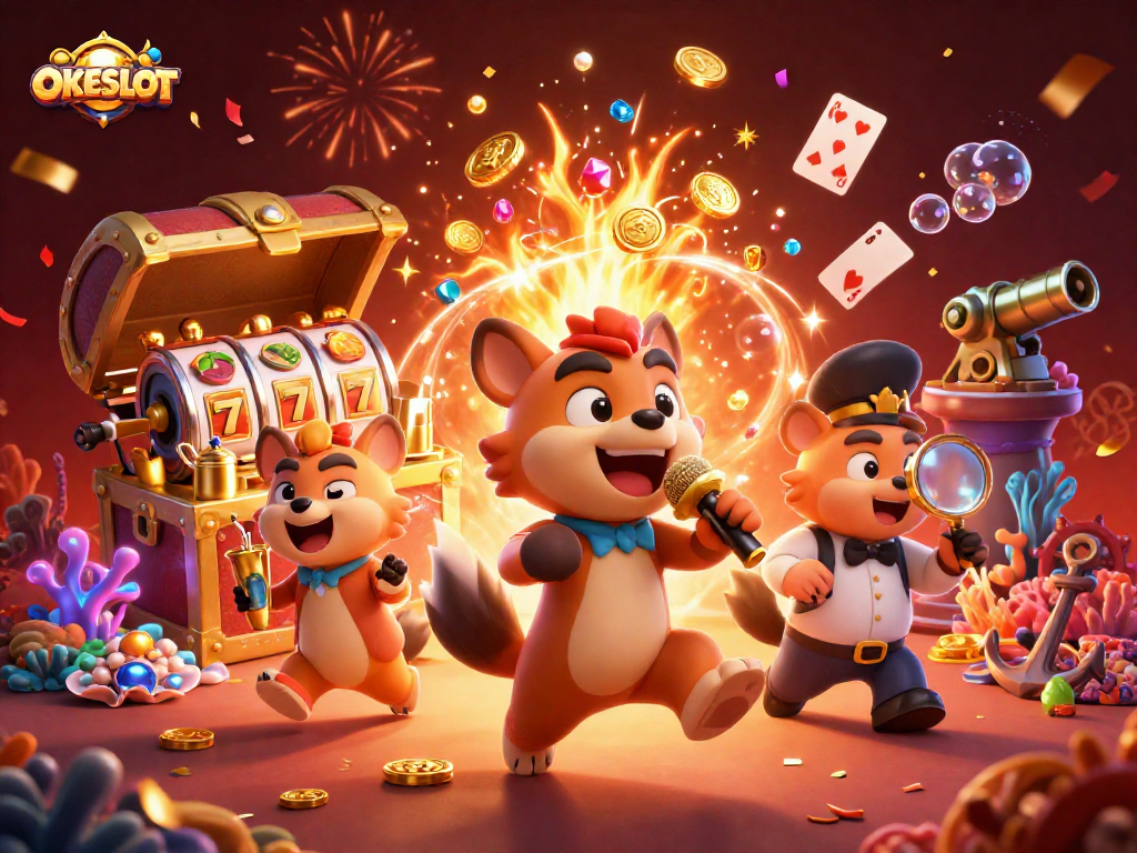 Menangkan jackpot di OKESLOT dengan permainan slot yang menyenangkan!