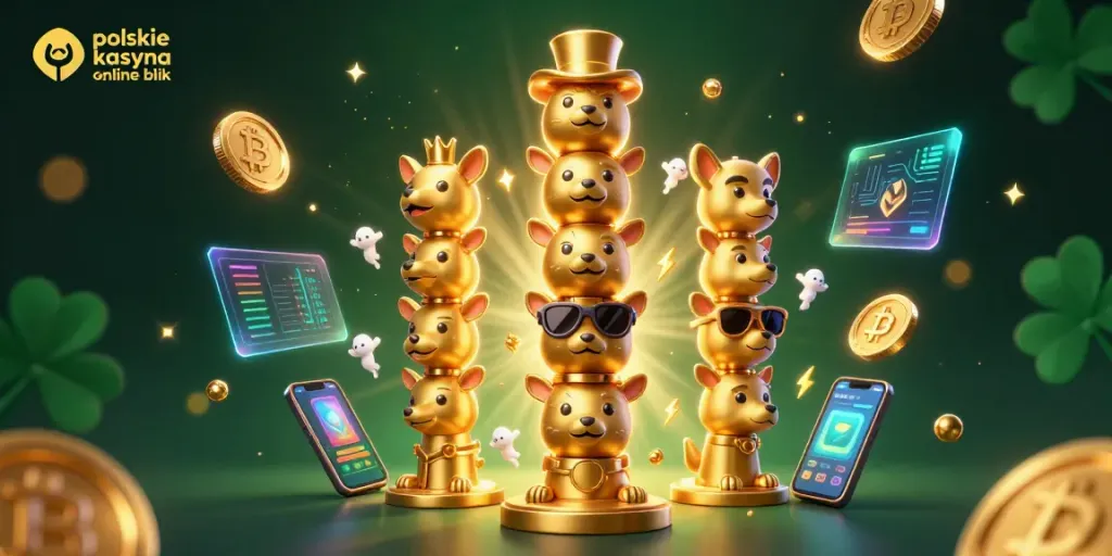 Engage with polskie kasyna online blik through colorful 3D imagery and dynamic casino elements.