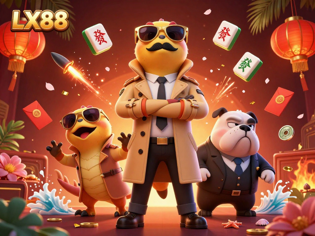 Experience thrilling gaming opportunities at LX88 with animated raptors in disguise, enhancing casino excitement.