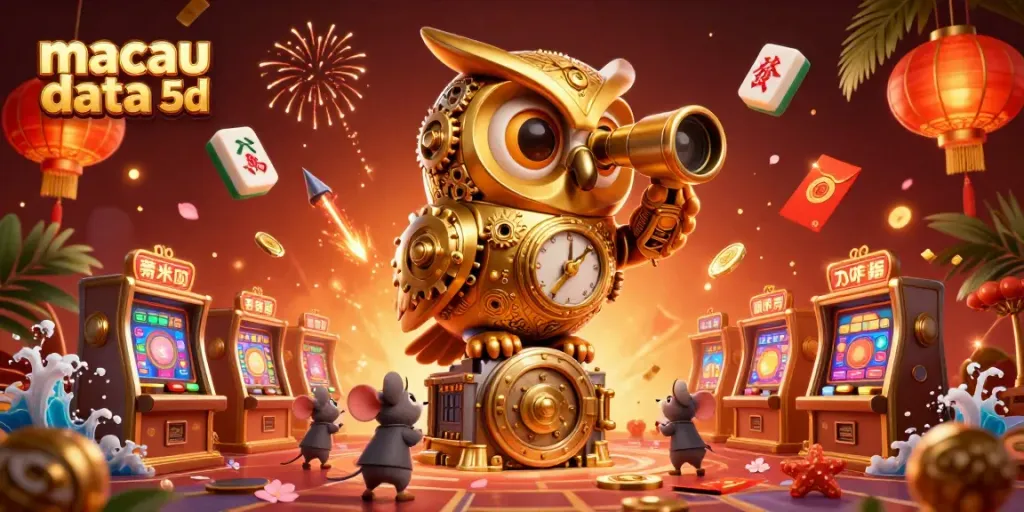 Melihat hasil pengeluaran dan data terkini macau data 5d dengan ilustrasi berwarna dan detail.
