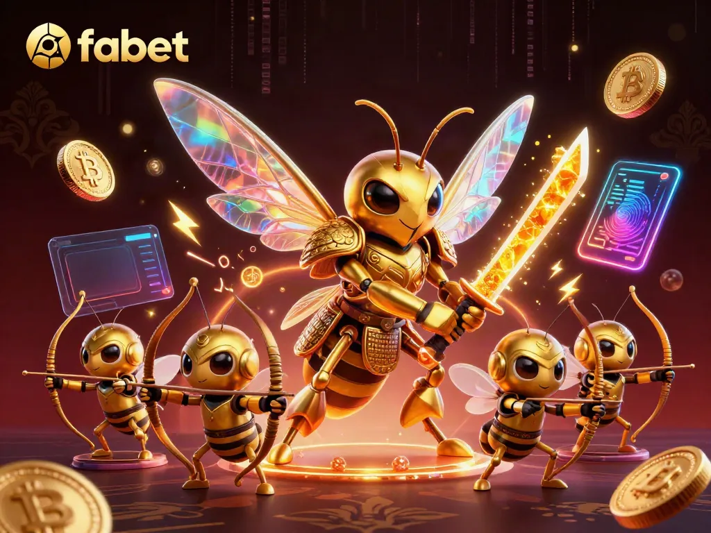 Experience thrilling gameplay with fabet in a vibrant 3D casino scene featuring dynamic characters and elements.