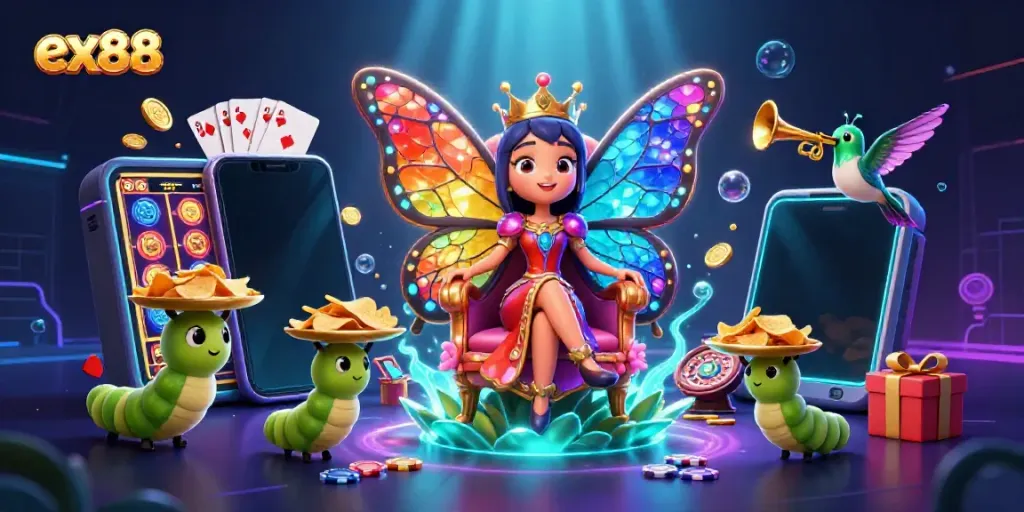 Join in the excitement at ex88 Casino, where vibrant characters and winning games await!