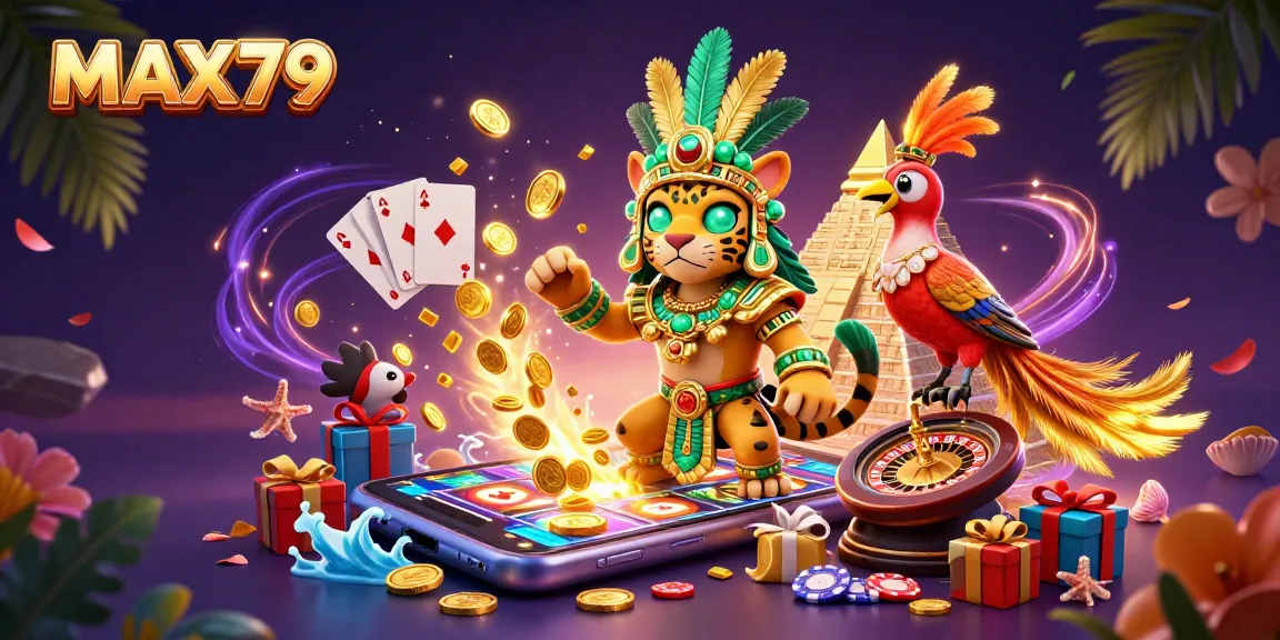 Experience thrilling gameplay at MAX79 with dynamic casino elements and immersive characters.