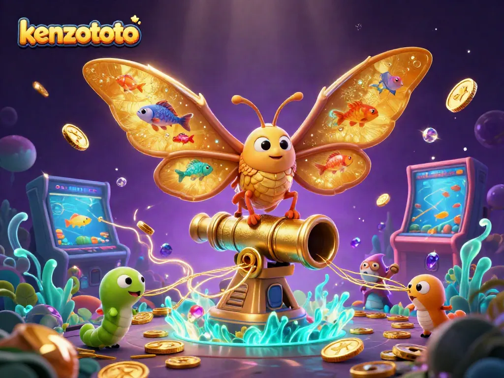 Engage with kenzototo's online fish shooting games through dynamic underwater scenes.